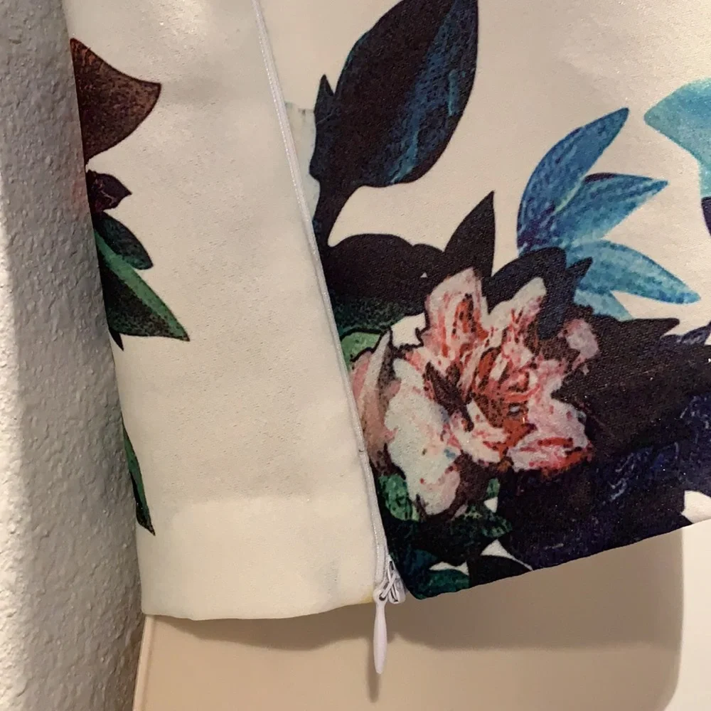 floral Chicwish crop top + full midi skirt set, M - Picture 5 of 11